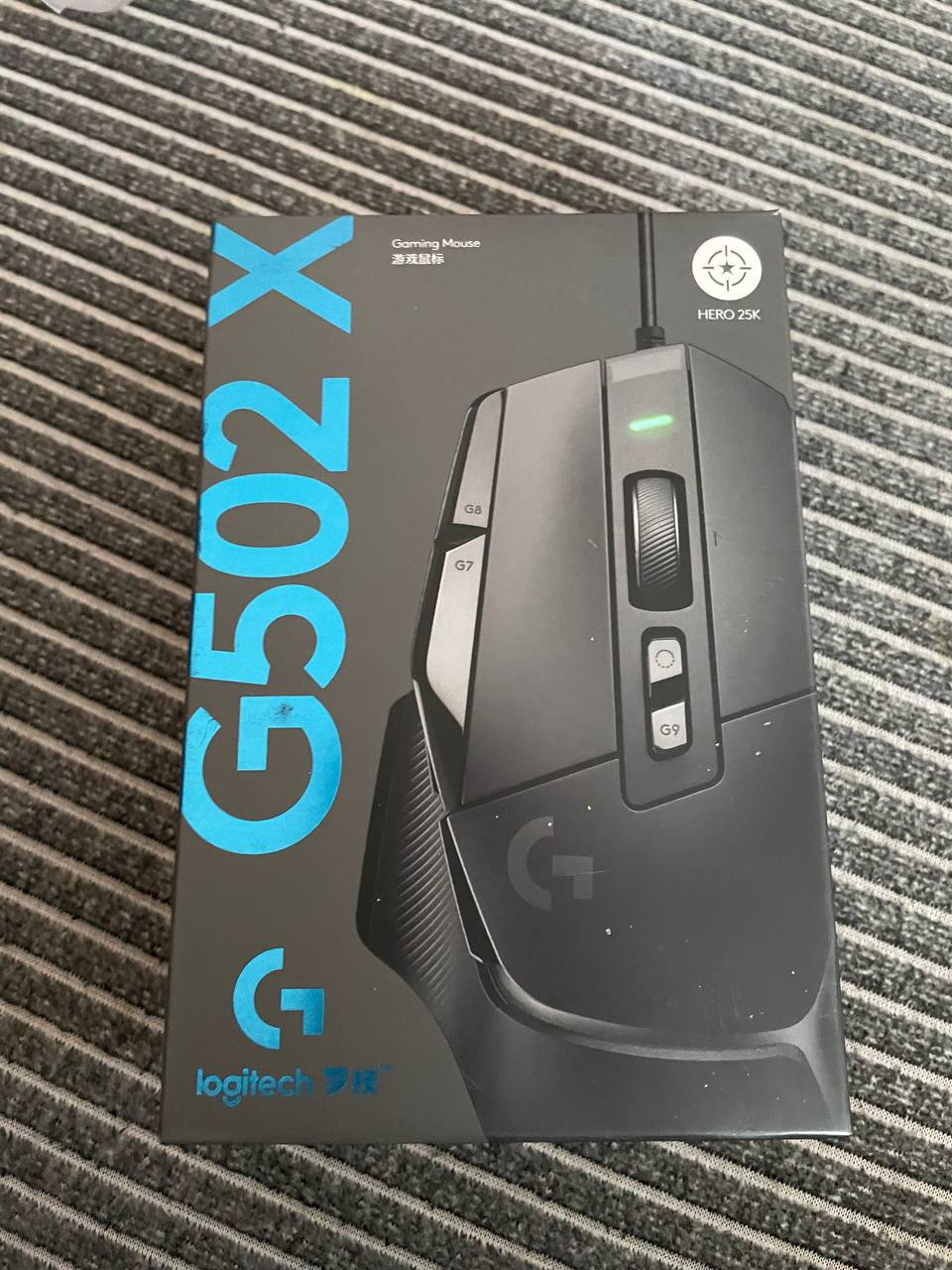 Упаковка Logitech G502 X